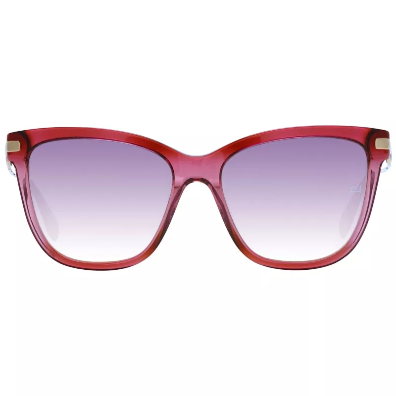 ANA HICKMANN Okulary przeciwsłoneczne damskie AH9270-54C02 Kocie oko Oprawka acetatowa Brązowe soczewki gradientowe UV400
