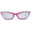 Okulary przeciwsłoneczne damskie ANA HICKMANN AH9278-64T01 Brąz Havana Motyl Acetat