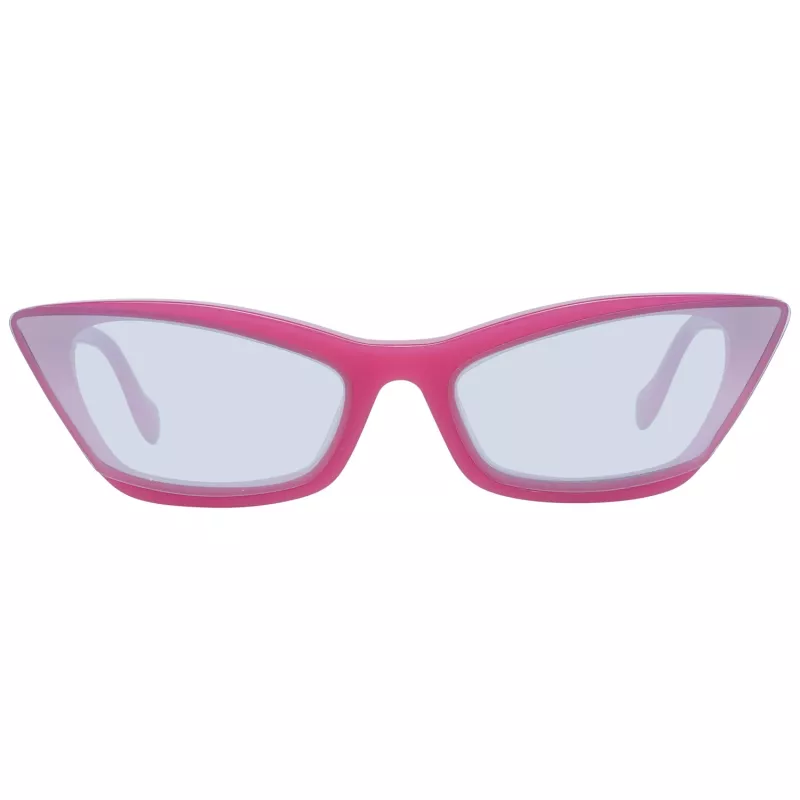 Okulary przeciwsłoneczne damskie ANA HICKMANN AH9278-64T01 Brąz Havana Motyl Acetat
