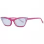 Okulary przeciwsłoneczne damskie ANA HICKMANN AH9278-64T01 Brąz Havana Motyl Acetat