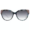 Okulary przeciwsłoneczne damskie ANA HICKMANN AH9339-56P02 Havana kwadratowa oprawka brązowe gradientowe szkła 56/17/140 mm