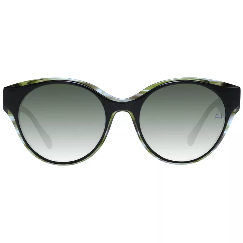 ANA HICKMANN Okulary przeciwsłoneczne damskie AH9345-51H01 Kocie oko Havana oprawka acetatowa brązowe soczewki gradientowe UV400