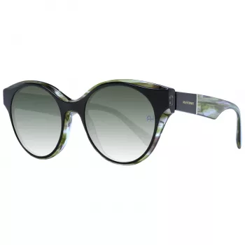 ANA HICKMANN Okulary przeciwsłoneczne damskie AH9345-51H01 Kocie oko Havana oprawka acetatowa brązowe soczewki gradientowe UV400