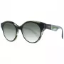 ANA HICKMANN Okulary przeciwsłoneczne damskie AH9345-51H01 Kocie oko Havana oprawka acetatowa brązowe soczewki gradientowe UV400