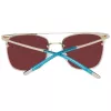 Okulary przeciwsłoneczne damskie ANA HICKMANN HI3041-5004A Oversize kwadratowa oprawka acetatowa soczewki gradientowe szare UV400