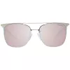 Okulary przeciwsłoneczne damskie ANA HICKMANN HI3041-5004A Oversize kwadratowa oprawka acetatowa soczewki gradientowe szare UV400