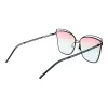 ANA HICKMANN Okulary przeciwsłoneczne damskie HI3049-6109A - Havana Acetate Oversized Square - Brązowe soczewki gradientowe - 61/15/145 mm