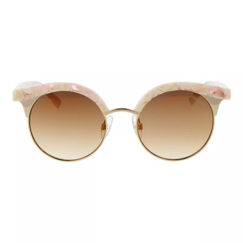 Okulary przeciwsłoneczne ANA HICKMANN HI3050-52G22 Motylkowe Acetat Brązowy Gradient 52mm
