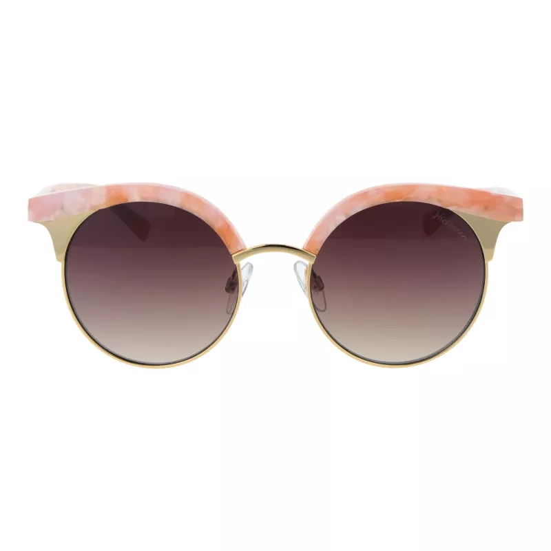 Okulary przeciwsłoneczne damskie ANA HICKMANN HI3050-52G23 Brązowy Hawana Geometryczne 52mm