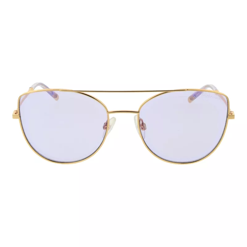 Okulary przeciwsłoneczne damskie ANA HICKMANN HI3054-5504C Havana/Brązowa oprawka acetatowa, brązowe soczewki gradientowe 55mm