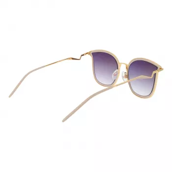 Okulary przeciwsłoneczne damskie ANA HICKMANN HI3065-5504A Havana Acetate Brązowe Gradientowe Soczewki 55/21/145 mm