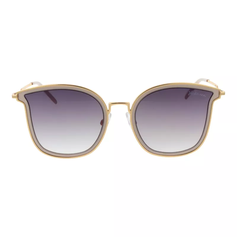 Okulary przeciwsłoneczne damskie ANA HICKMANN HI3065-5504A Havana Acetate Brązowe Gradientowe Soczewki 55/21/145 mm