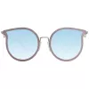 Okulary przeciwsłoneczne damskie ANA HICKMANN HI3066-5405A Brązowy Havana Kocie Oko 54mm