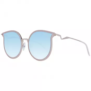 Okulary przeciwsłoneczne damskie ANA HICKMANN HI3066-5405A Brązowy Havana Kocie Oko 54mm