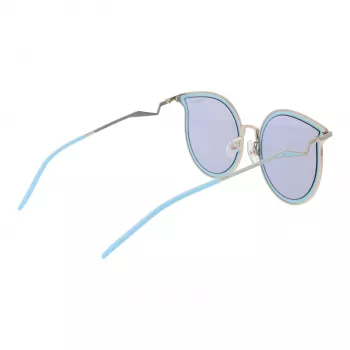 Okulary przeciwsłoneczne damskie ANA HICKMANN HI3066T-5403A Motyl Havana Brązowa Oprawa Acetatowa Soczewki Gradient Brąz 54mm