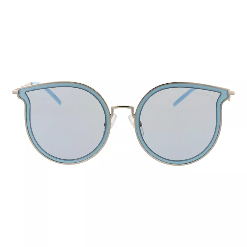Okulary przeciwsłoneczne damskie ANA HICKMANN HI3066T-5403A Motyl Havana Brązowa Oprawa Acetatowa Soczewki Gradient Brąz 54mm