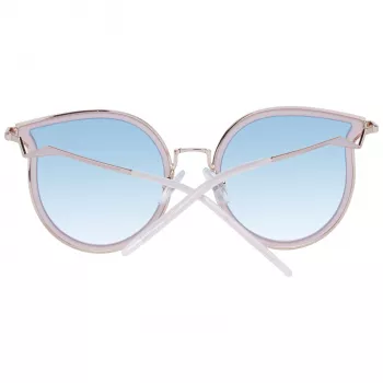 ANA HICKMANN Okulary przeciwsłoneczne damskie HI3066T-5405A Złote metalowe motyl/kocie oko Brązowy gradient UV400 54mm