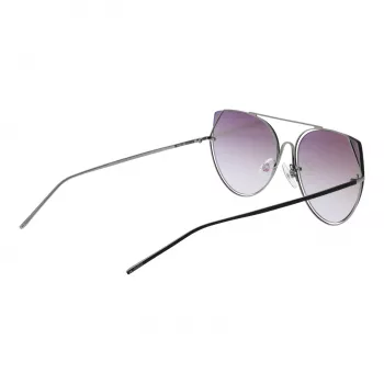 Okulary przeciwsłoneczne damskie ANA HICKMANN HI3068-5802A Brąz Havana/Złoty Motyl 58mm