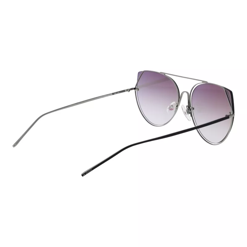 Okulary przeciwsłoneczne damskie ANA HICKMANN HI3068-5802A Brąz Havana/Złoty Motyl 58mm