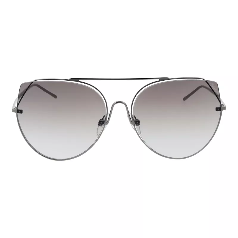 Okulary przeciwsłoneczne damskie ANA HICKMANN HI3068-5802A Brąz Havana/Złoty Motyl 58mm