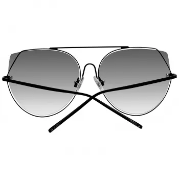 Okulary przeciwsłoneczne ANA HICKMANN HI3068-5809AB dla kobiet - Brązowo-złota oprawka acetat/metal, prostokątny kształt, soczewki gradientowe brązowe, ochrona UV400