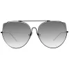 Okulary przeciwsłoneczne ANA HICKMANN HI3068-5809AB dla kobiet - Brązowo-złota oprawka acetat/metal, prostokątny kształt, soczewki gradientowe brązowe, ochrona UV400