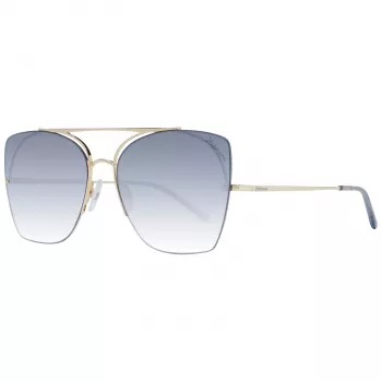 Okulary przeciwsłoneczne ANA HICKMANN HI3075-5804C dla kobiet, oprawka brązowa żółwiowa z acetatu, soczewki brązowe gradientowe 58/17/145 mm