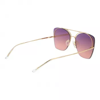 Okulary przeciwsłoneczne ANA HICKMANN HI3075-5804D Havana Brown Acetate Rectangular UV400