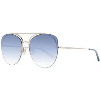Okulary przeciwsłoneczne damskie ANA HICKMANN HI3076-5704F Brąz/Złoty Gradient 58mm