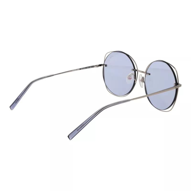 Okulary przeciwsłoneczne damskie ANA HICKMANN HI3078-5702A Butterfly/Cat-Eye Havana Brown Acetate Frame Gradient Brown Polycarbonate Lens 57/18/140 mm UV400