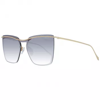 Okulary przeciwsłoneczne damskie ANA HICKMANN HI3081-13304C Havana Acetate Square Frame Brown Gradient Lens 55mm