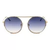 Okulary przeciwsłoneczne damskie ANA HICKMANN HI3082-5406A Havana Brown Acetate Geometric Butterfly 54mm
