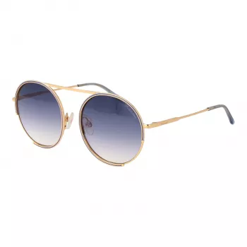 Okulary przeciwsłoneczne damskie ANA HICKMANN HI3082-5406A Havana Brown Acetate Geometric Butterfly 54mm