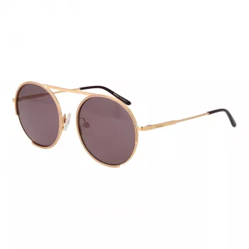 ANA HICKMANN Okulary przeciwsłoneczne damskie HI3082-5413A Prostokątna oprawka acetatowa Brązowe soczewki gradientowe 54/19/145 mm