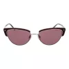 ANA HICKMANN Okulary przeciwsłoneczne damskie HI3113-55D01 Motyl Kocie oko Havana Szylkret Brązowy gradient 55 mm