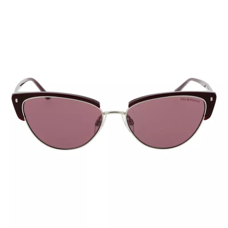 ANA HICKMANN Okulary przeciwsłoneczne damskie HI3113-55D01 Motyl Kocie oko Havana Szylkret Brązowy gradient 55 mm