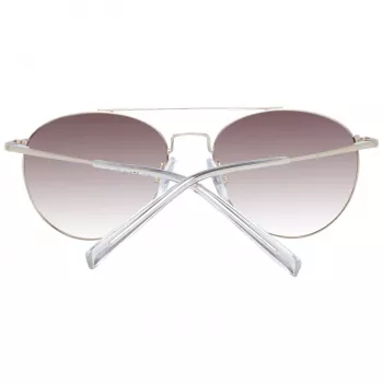 Okulary przeciwsłoneczne damskie ANA HICKMANN HI3133-5207A Motylkowe Oprawki Havana Acetate Soczewki Gradient Brown 52mm