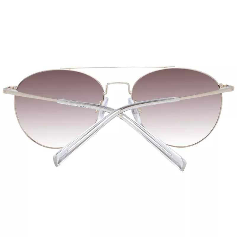 Okulary przeciwsłoneczne damskie ANA HICKMANN HI3133-5207A Motylkowe Oprawki Havana Acetate Soczewki Gradient Brown 52mm