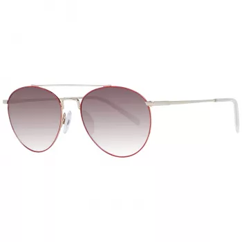 Okulary przeciwsłoneczne damskie ANA HICKMANN HI3133-5207A Motylkowe Oprawki Havana Acetate Soczewki Gradient Brown 52mm
