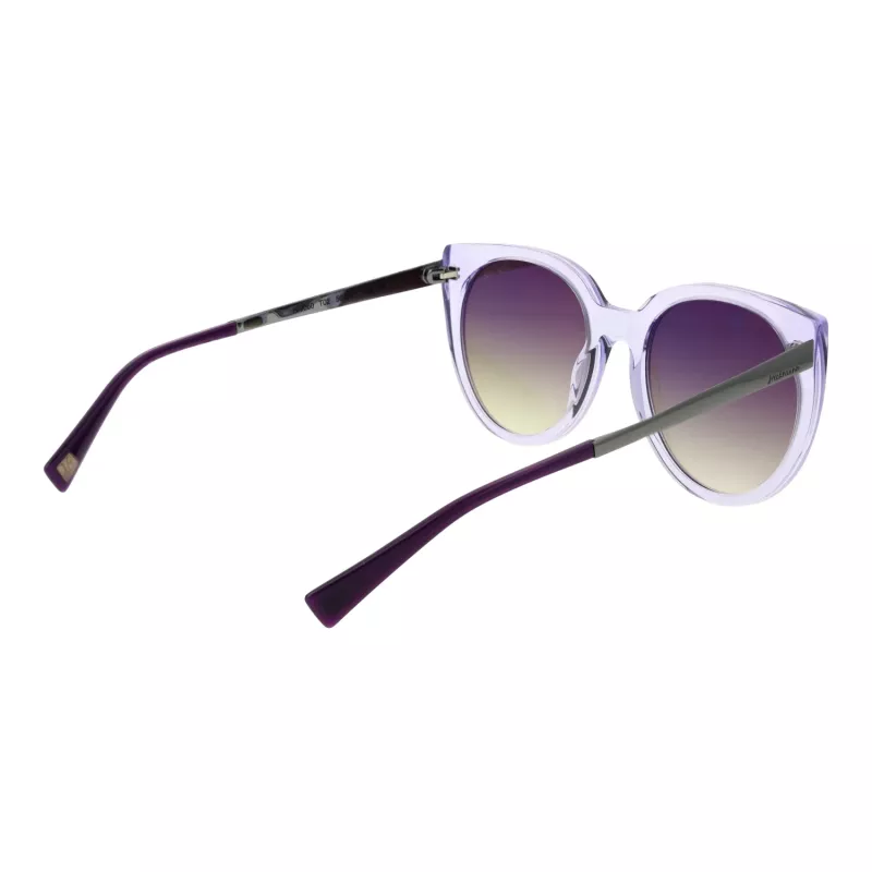 ANA HICKMANN Okulary przeciwsłoneczne damskie HI9060-56T02 Brązowy Havana Geometryczne