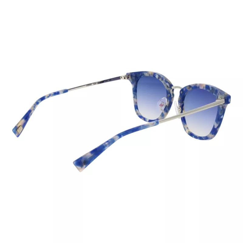 Okulary przeciwsłoneczne ANA HICKMANN HI9065-49G22 Motyl Kocie Oko Acetat Havana Brązowy Gradient 49mm