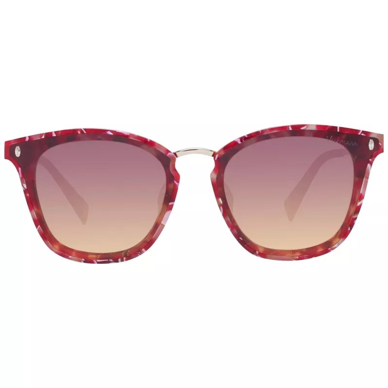 ANA HICKMANN Okulary przeciwsłoneczne damskie HI9065-49G23 Havana Gradient Brown 49mm