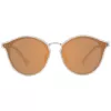 Okulary przeciwsłoneczne damskie ANA HICKMANN HI9066-49G21 - Oprawka Havana z acetatu z brązowymi gradientowymi soczewkami poliwęglanowymi, 49/21/145 mm