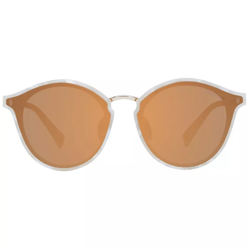 Okulary przeciwsłoneczne damskie ANA HICKMANN HI9066-49G21 - Oprawka Havana z acetatu z brązowymi gradientowymi soczewkami poliwęglanowymi, 49/21/145 mm
