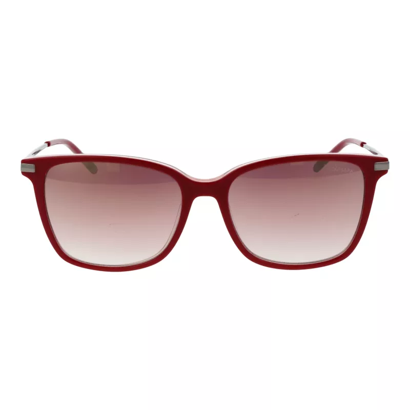 Okulary przeciwsłoneczne damskie ANA HICKMANN HI9067-55H04 Motylkowe Acetat Brąz Havana Gradient 55/17/145 mm UV400