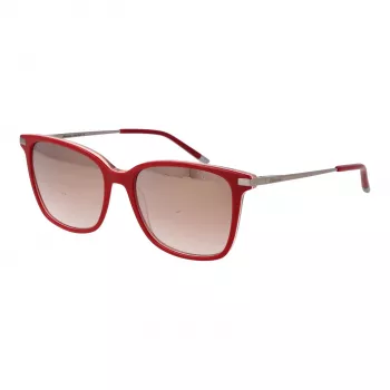 Okulary przeciwsłoneczne damskie ANA HICKMANN HI9067-55H04 Motylkowe Acetat Brąz Havana Gradient 55/17/145 mm UV400