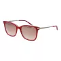 Okulary przeciwsłoneczne damskie ANA HICKMANN HI9067-55H04 Motylkowe Acetat Brąz Havana Gradient 55/17/145 mm UV400