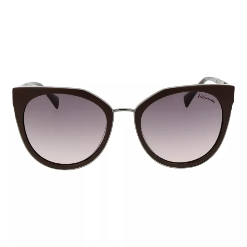 ANA HICKMANN Okulary przeciwsłoneczne damskie HI9078-54D02 Motyl Havana Brązowy Gradient 54mm