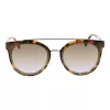 ANA HICKMANN Okulary przeciwsłoneczne damskie HI9080-62G21 Motylkowate Oversize Złoty Brąz Gradient 62mm