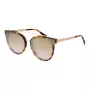 ANA HICKMANN Okulary przeciwsłoneczne damskie HI9080-62G21 Motylkowate Oversize Złoty Brąz Gradient 62mm